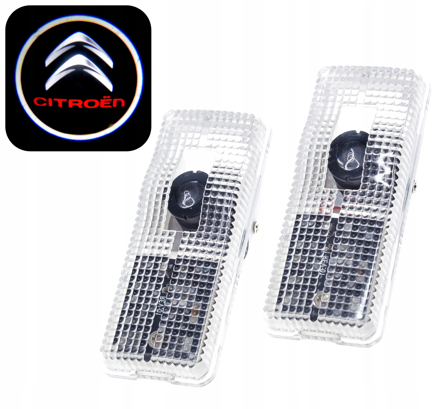Citroen Led Logo Projektor C5 C6 Evasion XM lampka drzwi hologram emblemat