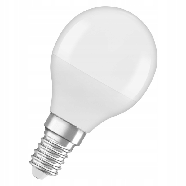 Żarówka Led E14 kulka 4,9W 470lm 3000K ciepła biel Value Osram