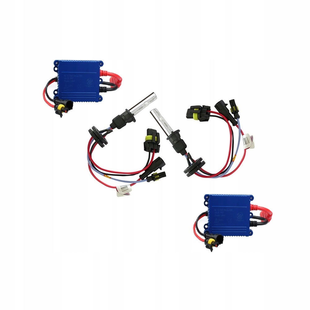 Zestaw xenon Hid H1 cyfrowy 6000K slim basic