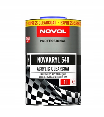 Lakier akrylowy Novol Novakryl 540 bezbarwny 1 l