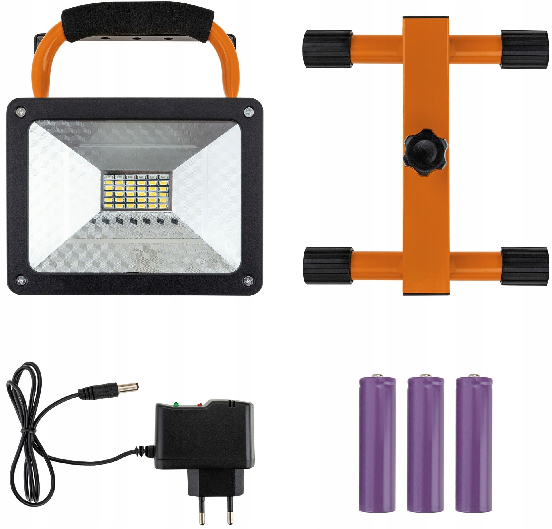Halogen roboczy naświetlacz przenośny 50W 14 x 18 cm Vergionic