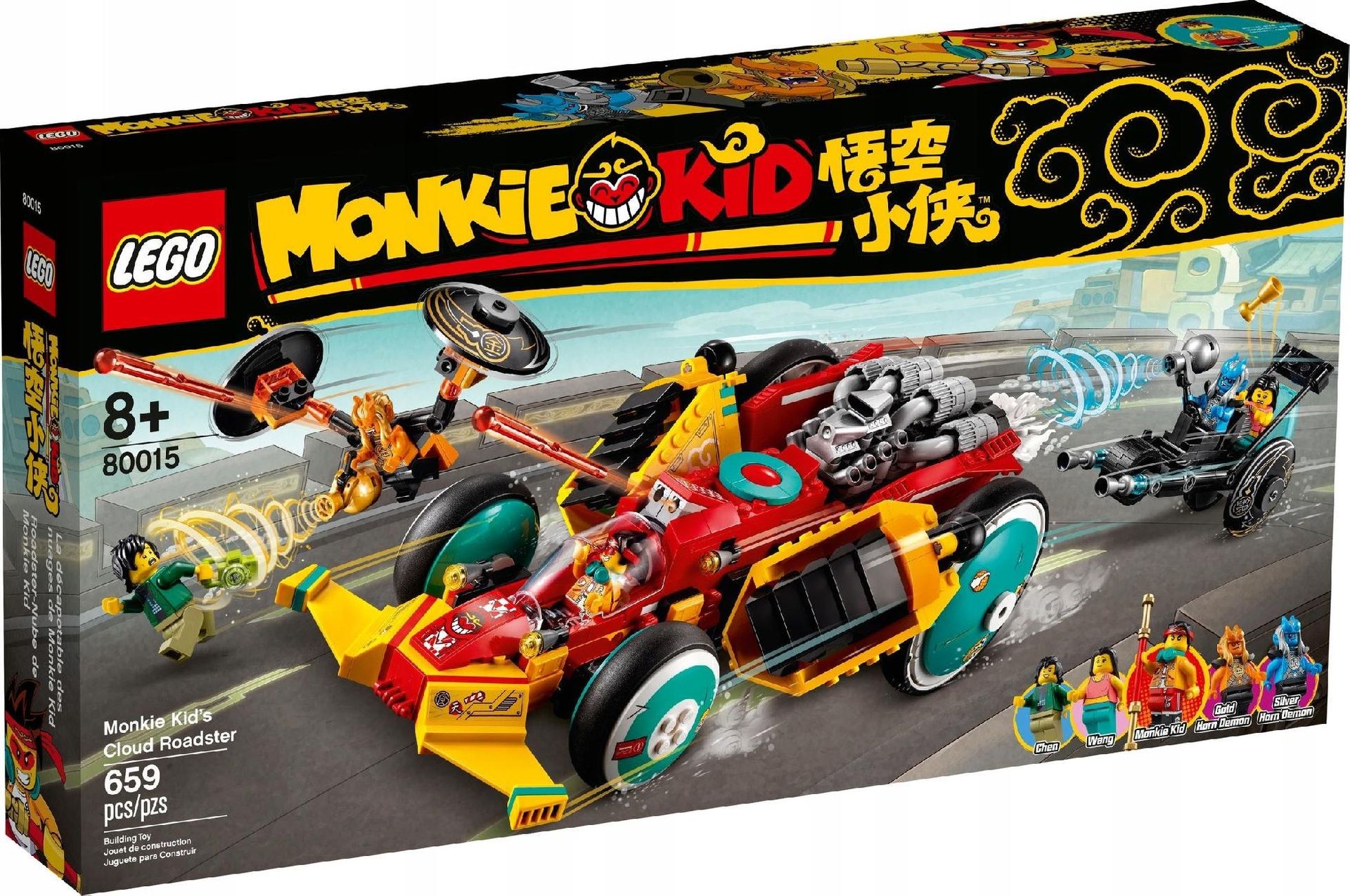 Lego 80015 Monkie Kid Chmurkowy Roadster Monkie Ki