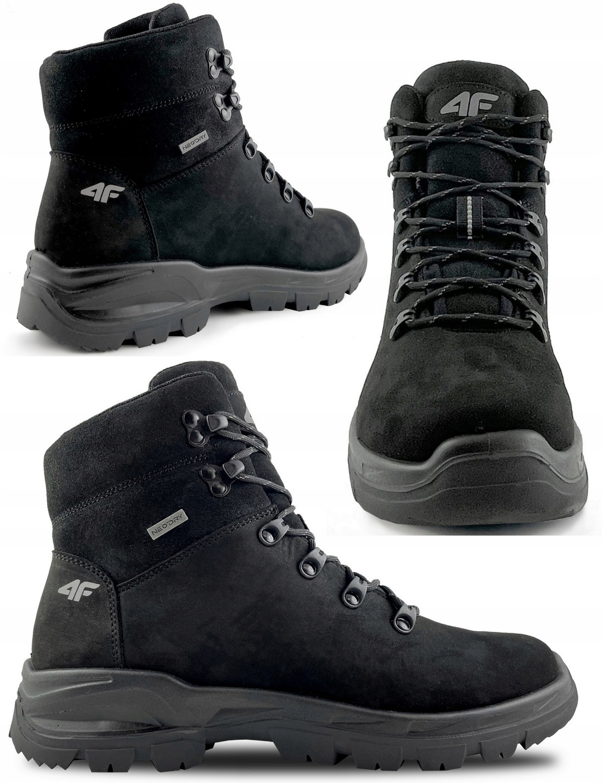 Buty damskie trekkingowe zimowe 4F OBDH251#40