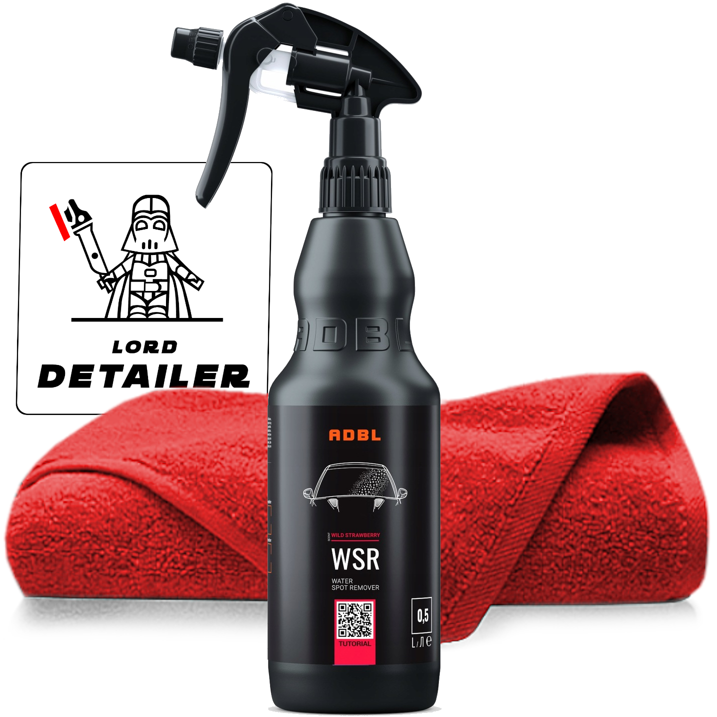 Adbl Wsr Water Spot Remover 0,5L Do Usuwania Twardej Wody Kamienia Z Auta