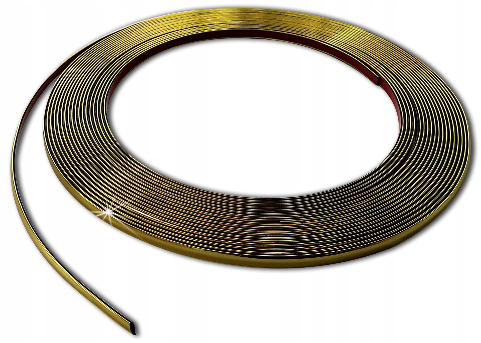 Listwa Listwy Chromowe Paczka 12 mm x 4m Złota
