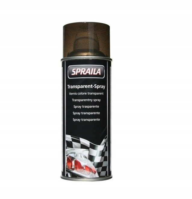 Spraila lakier transparentny do lamp 400ml Czarny