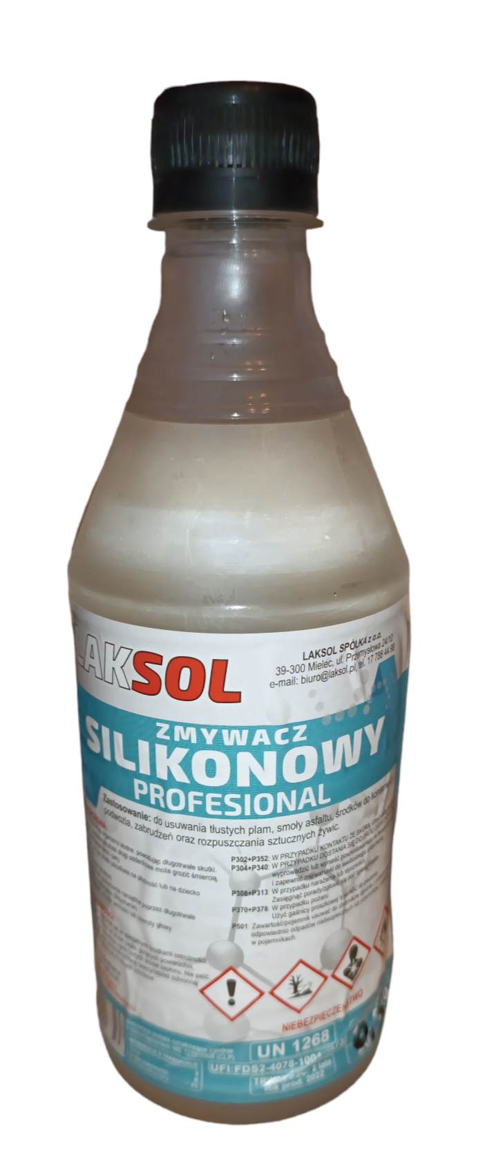 Zmywacz silikonowy Laksol 0,5L