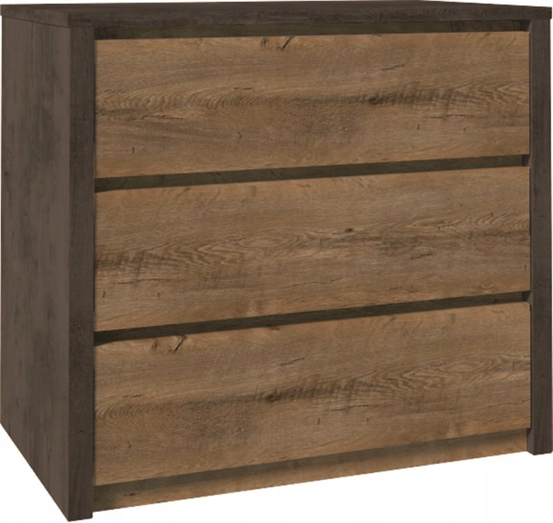 Komoda do sypialni salonu z szufladami na bieliznę Montana K3S Smooth Grey