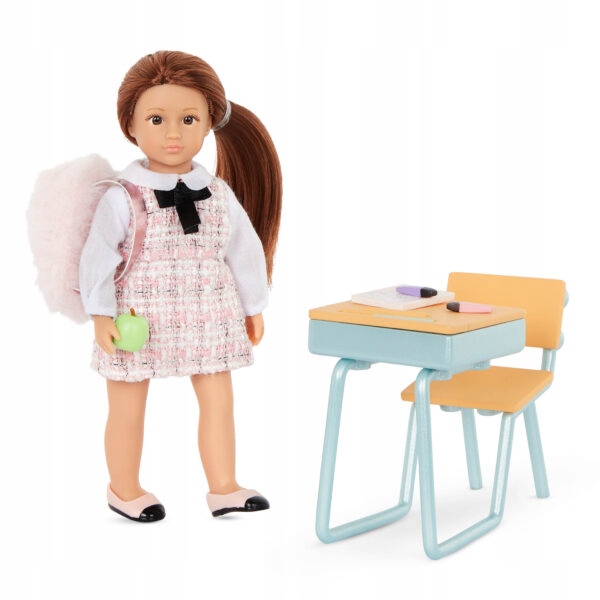 Lori: Lalka Lori Uczennica z Ławką Szkolną