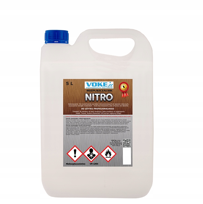 Rozpuszczalnik Nitro 5 L Voke