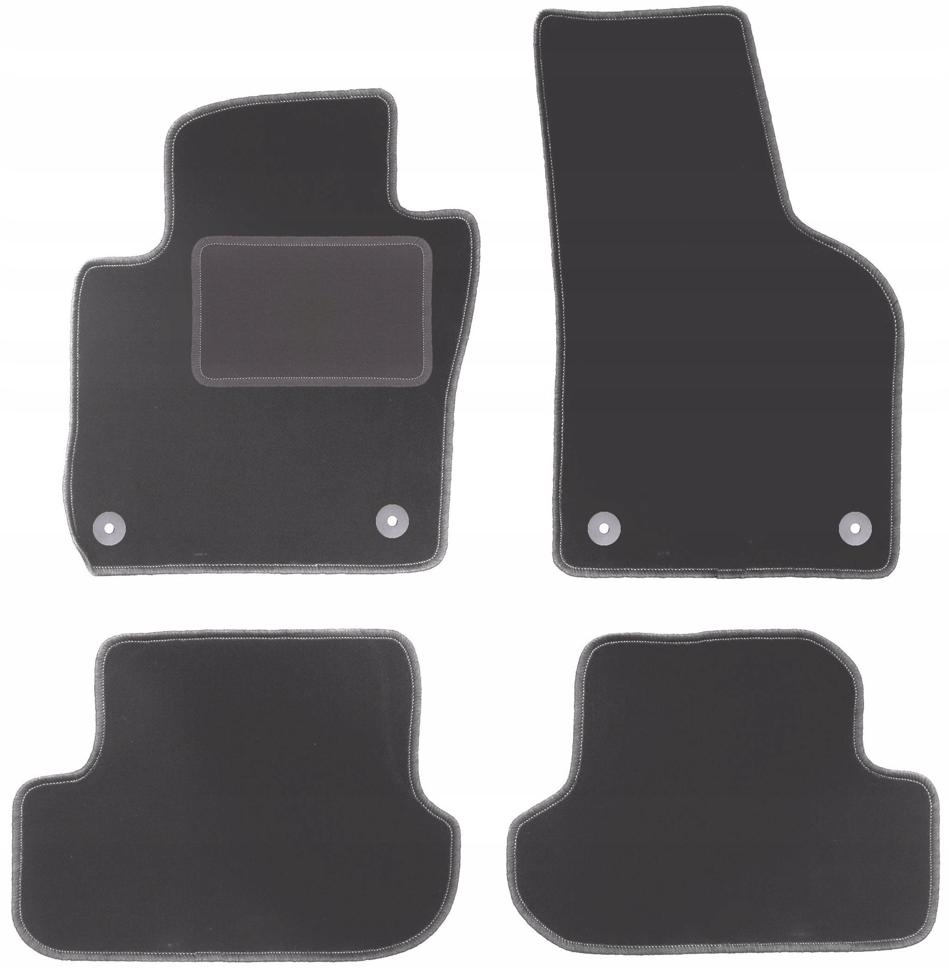 dywaniki Carlux grafit: Volkswagen Beetle cabrio, coupe 2012-2019