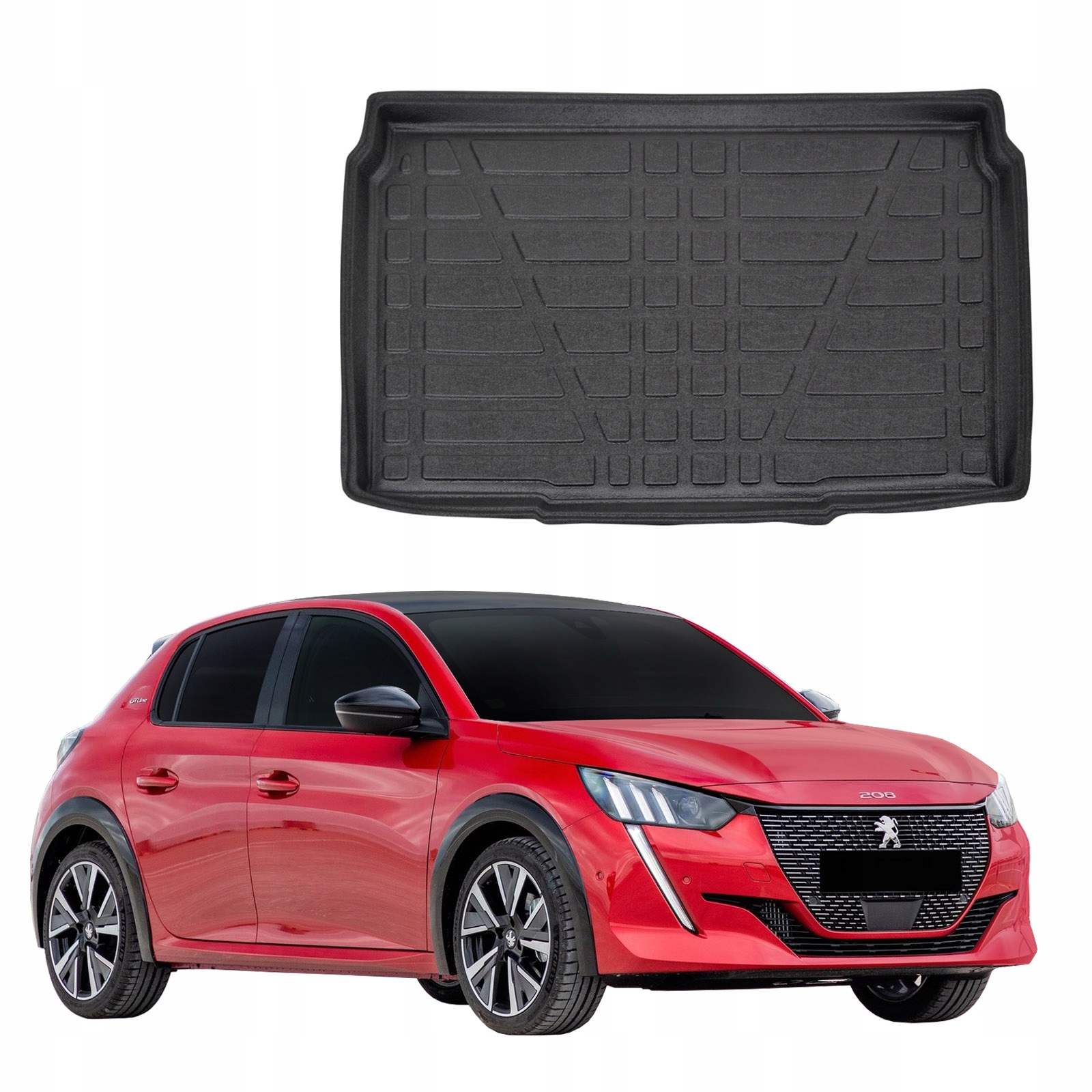Peugeot 208 Od 2020 mata wkład bagażnika