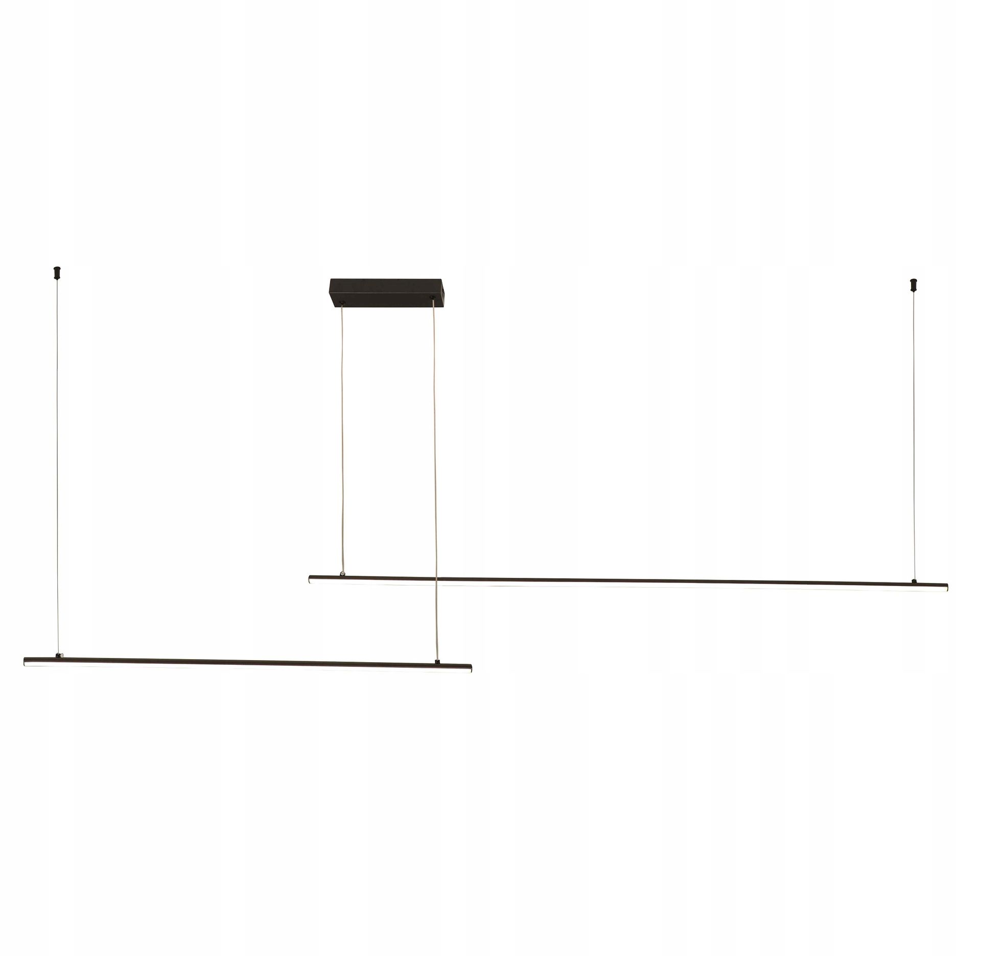 Lampa wisząca liniowa Led długa nad stół do jadalni nowoczesna 263cm slim