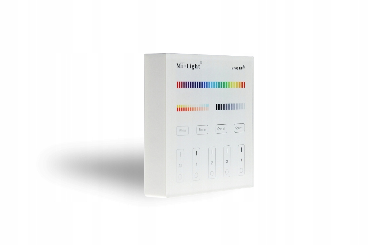 Sterownik Led MiLight panel 4-strefy rgb+cct biały