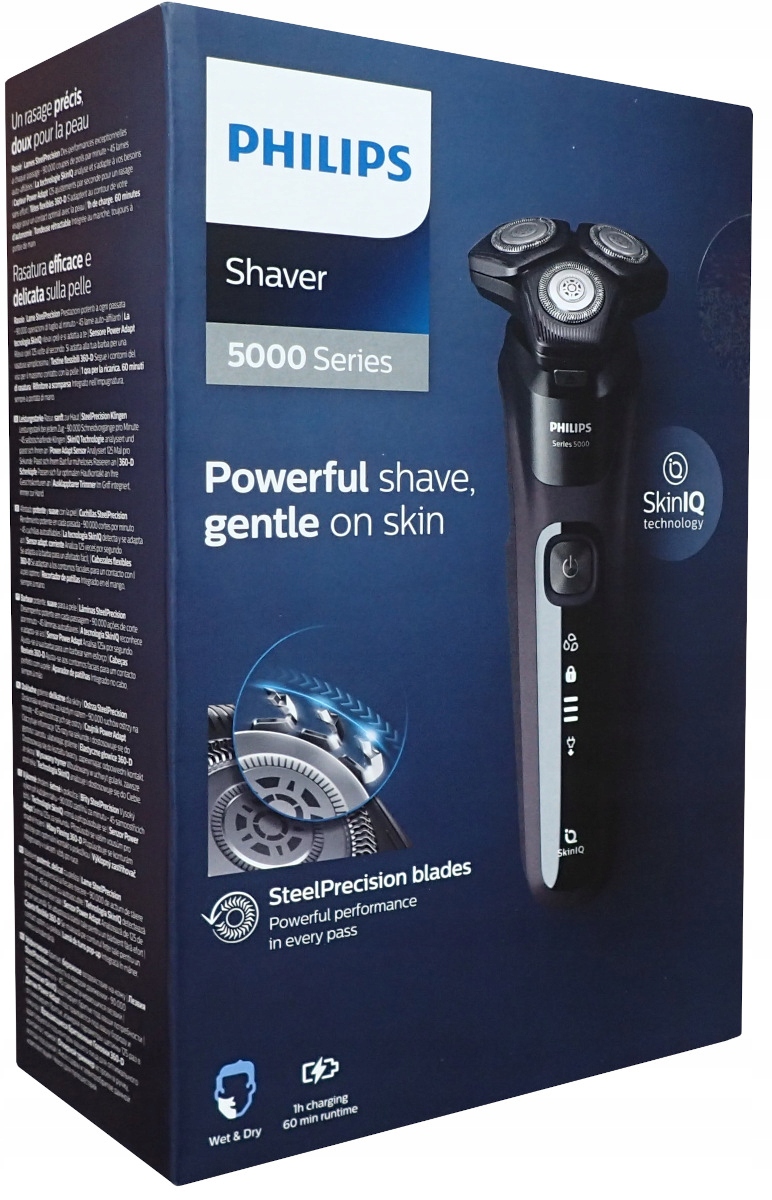 Golarka Maszynka Trymer do golenia Mokro Sucho Philips S5588/20 Series 5000