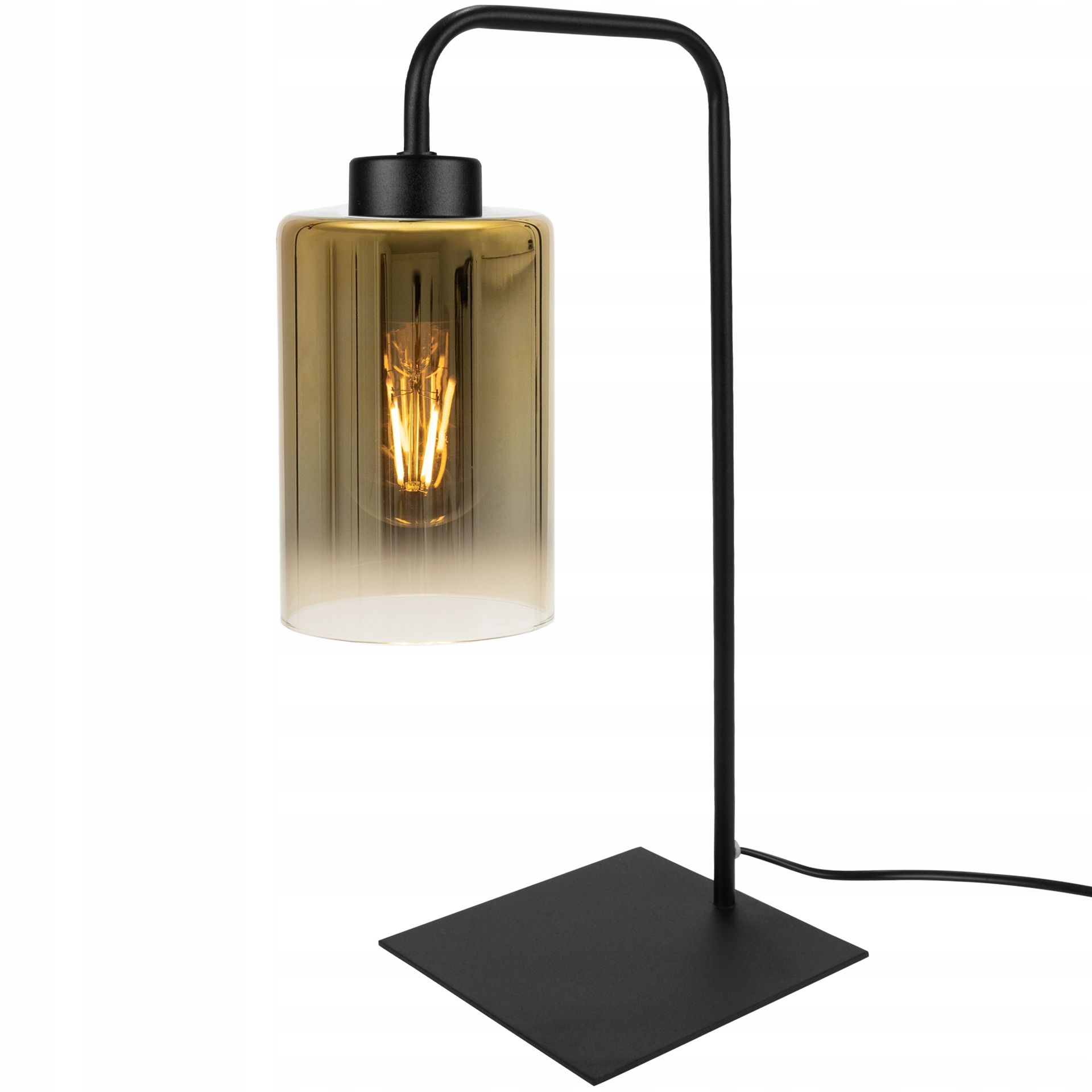 Lampa Stojąca Nowoczesna Szklana Nocna Biurkowa