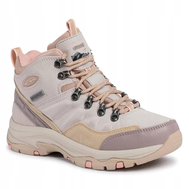 Skechers Buty Trekkingowe Damskie Rocky Mounta beżowe 36 Eu
