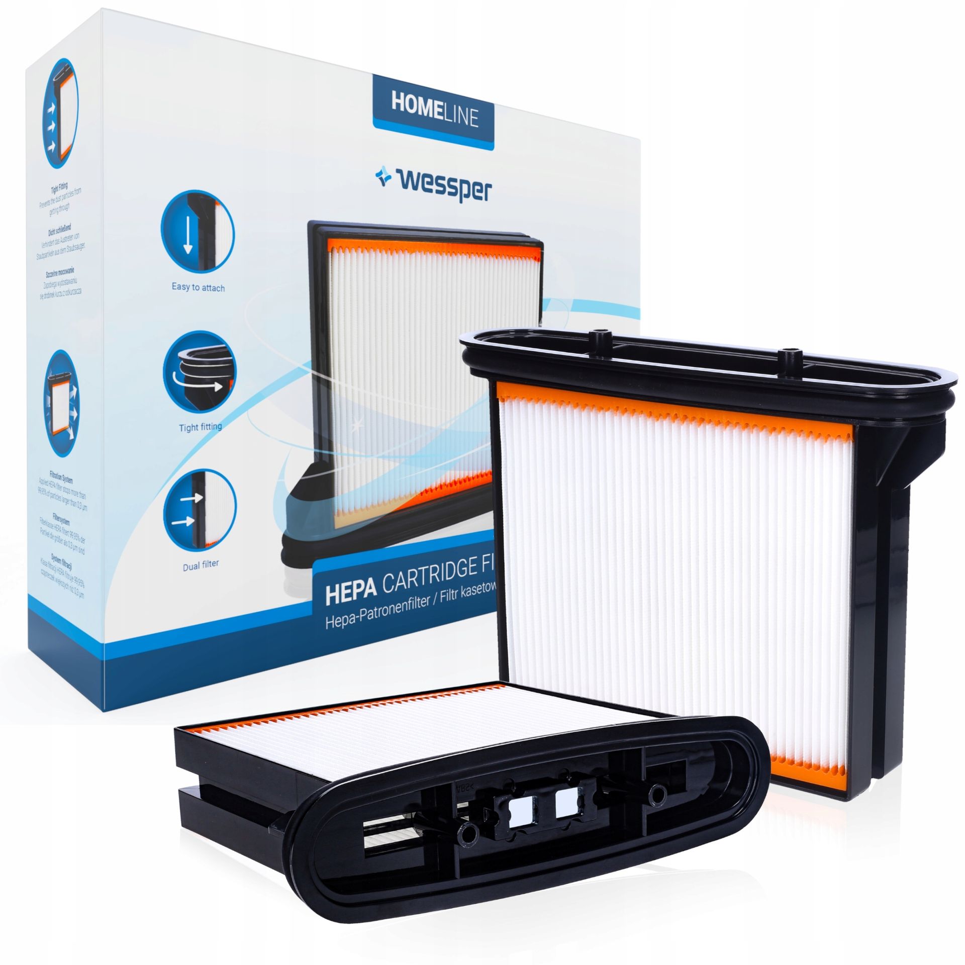 Filtr Do Odkurzacza Bosch Gas 25, Gas 50