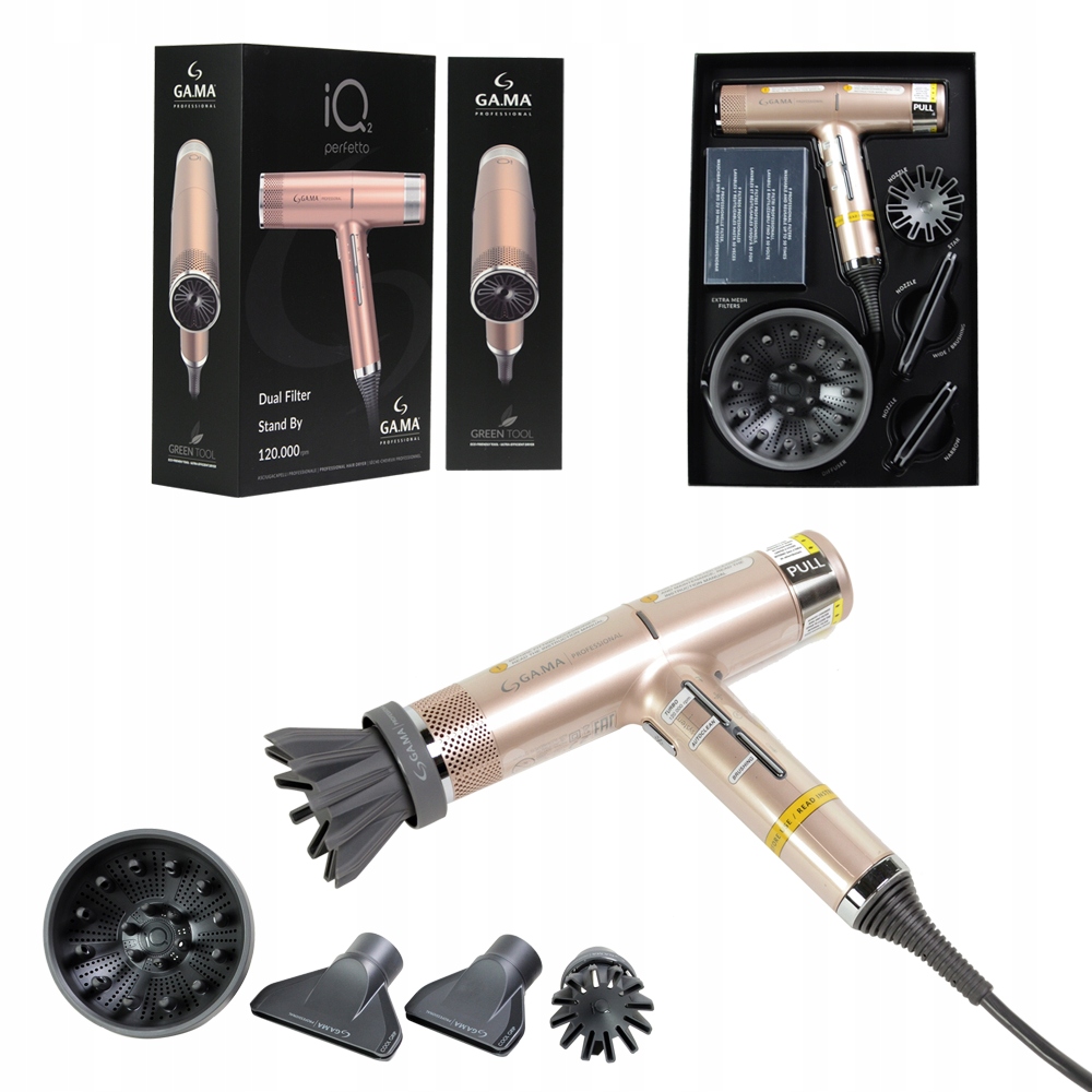 GA.MA iQ Perfetto nr 2 PH6075.PK 2000W Rose Gold różowa