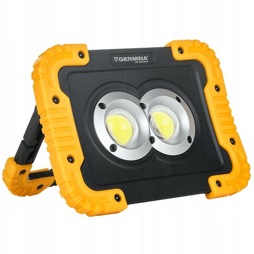Naświetlacz Led przenośny z akumulatorem 20W 4000K 1000lm powerbank Germina