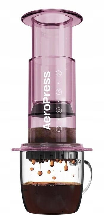 AeroPress Clear Zestaw Zaparzacz do kawy filtry