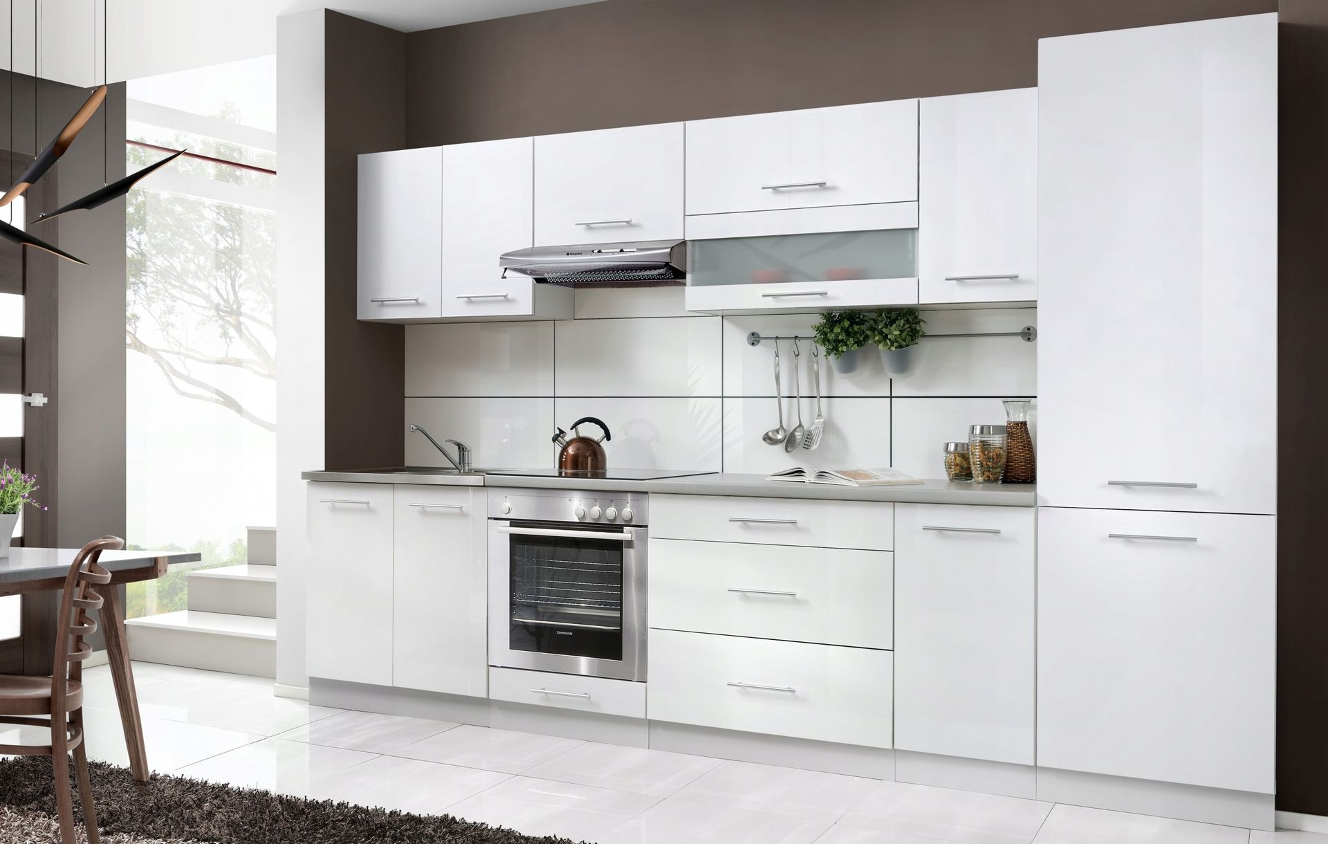 Kuchnia Bartek 3,2 m Wysoki połysk Petra