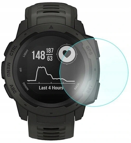 Szkło Ochronne Hartowane 9H Pro+ Do Garmin Instinct Solar