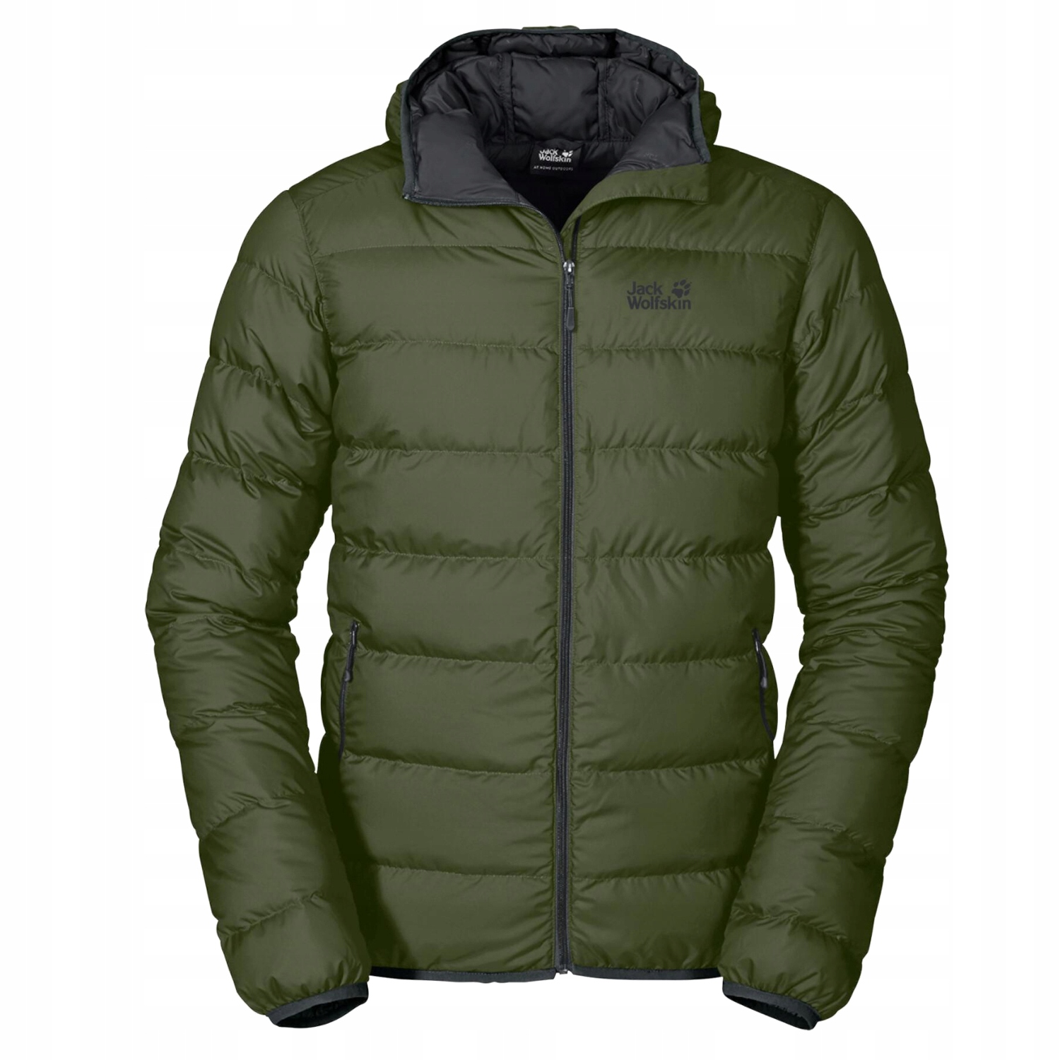 Jack Wolfskin Helium Jkt M (M) Męska Kurtka Poliester Zielony