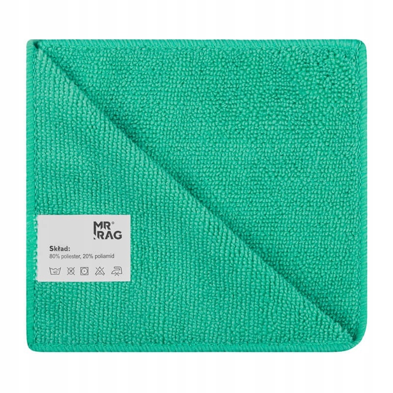 Mikrofibra zielona 30x30 250gsm Mr Rag