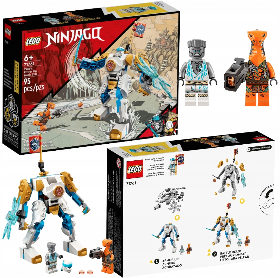 Lego Ninjago Energetyczny mech Zane'a 71761