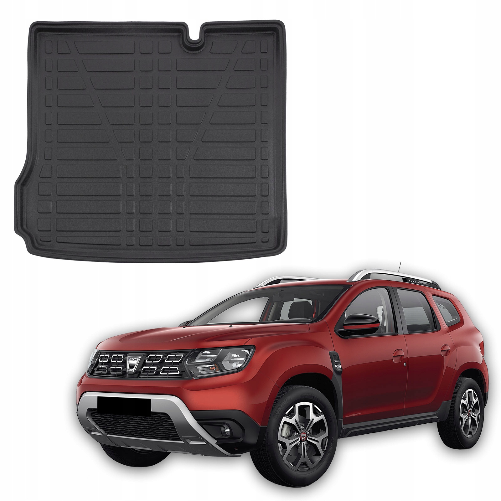Dacia Duster 2 Od 2018 2WD mata wkład bagażnika