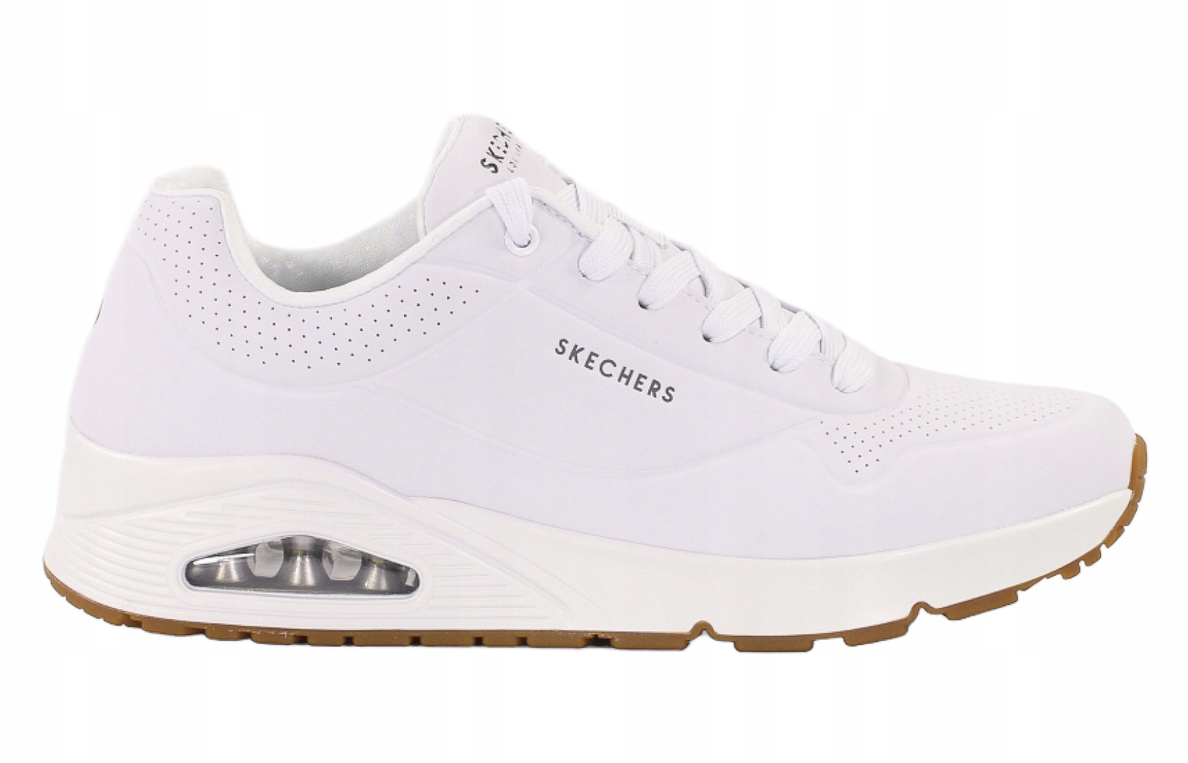 Buty męskie Skechers Uno Stand On Air 52458-WHT 42,5 niskie