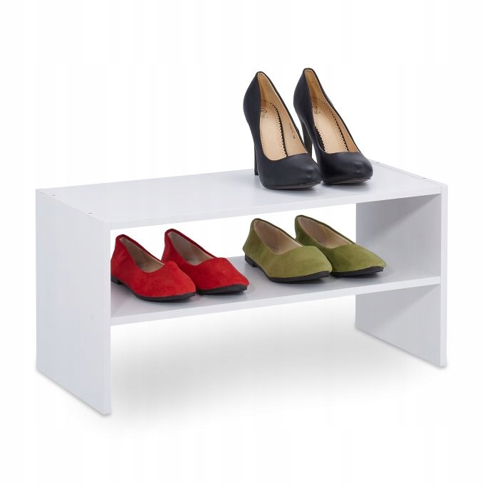 Szafka na buty Relaxdays 60 x 29,5 x 29,5 cm biały