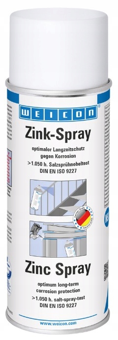 Powłoka cynkowa Weicon Zink Cynk do metalu ciemny w sprayu 400ml
