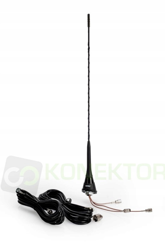 Sirio Triflex antena 3-zakresowa Cb, Fm, Gsm wygląd jak antena Fm!