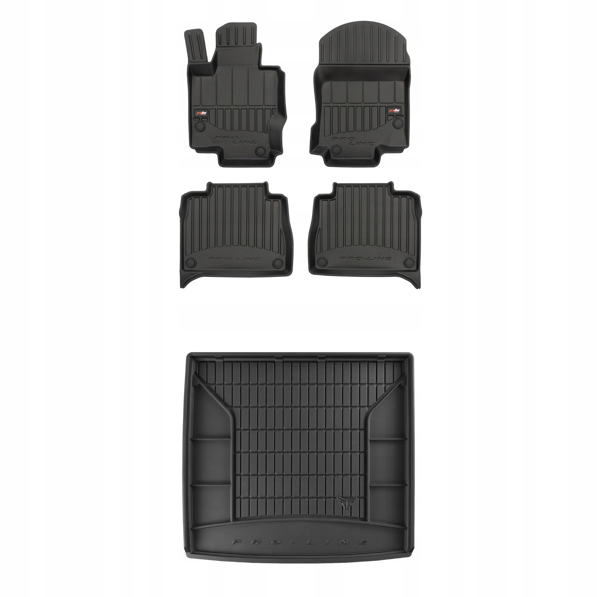 Zestaw dywaniki gumowe i mata do Mercedes Gle W167