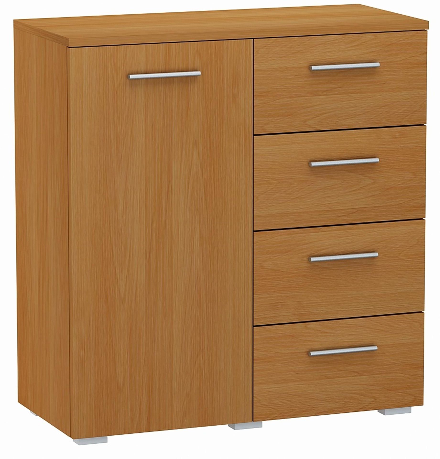 Komoda szafka Helena 80cm 1D4S Olcha 4 szuflady M4K