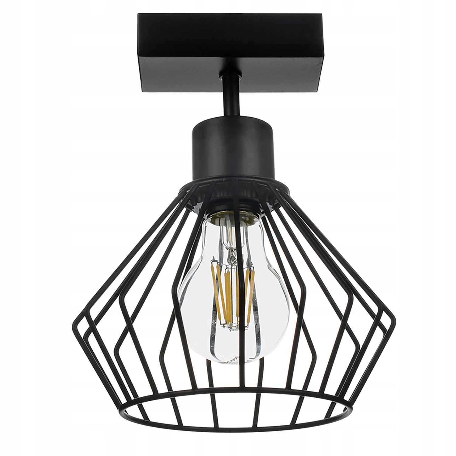 Lampa Wisząca Sufitowa Żyrandol Plafon Loft Led
