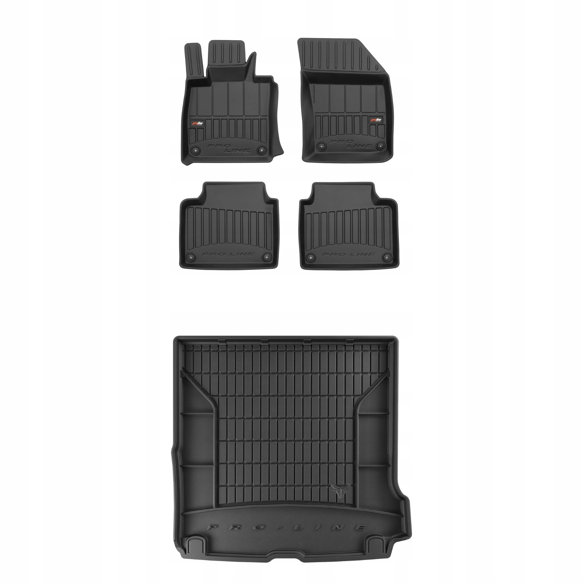 Zestaw dywaniki gumowe i mata do Volvo V90 od 2016