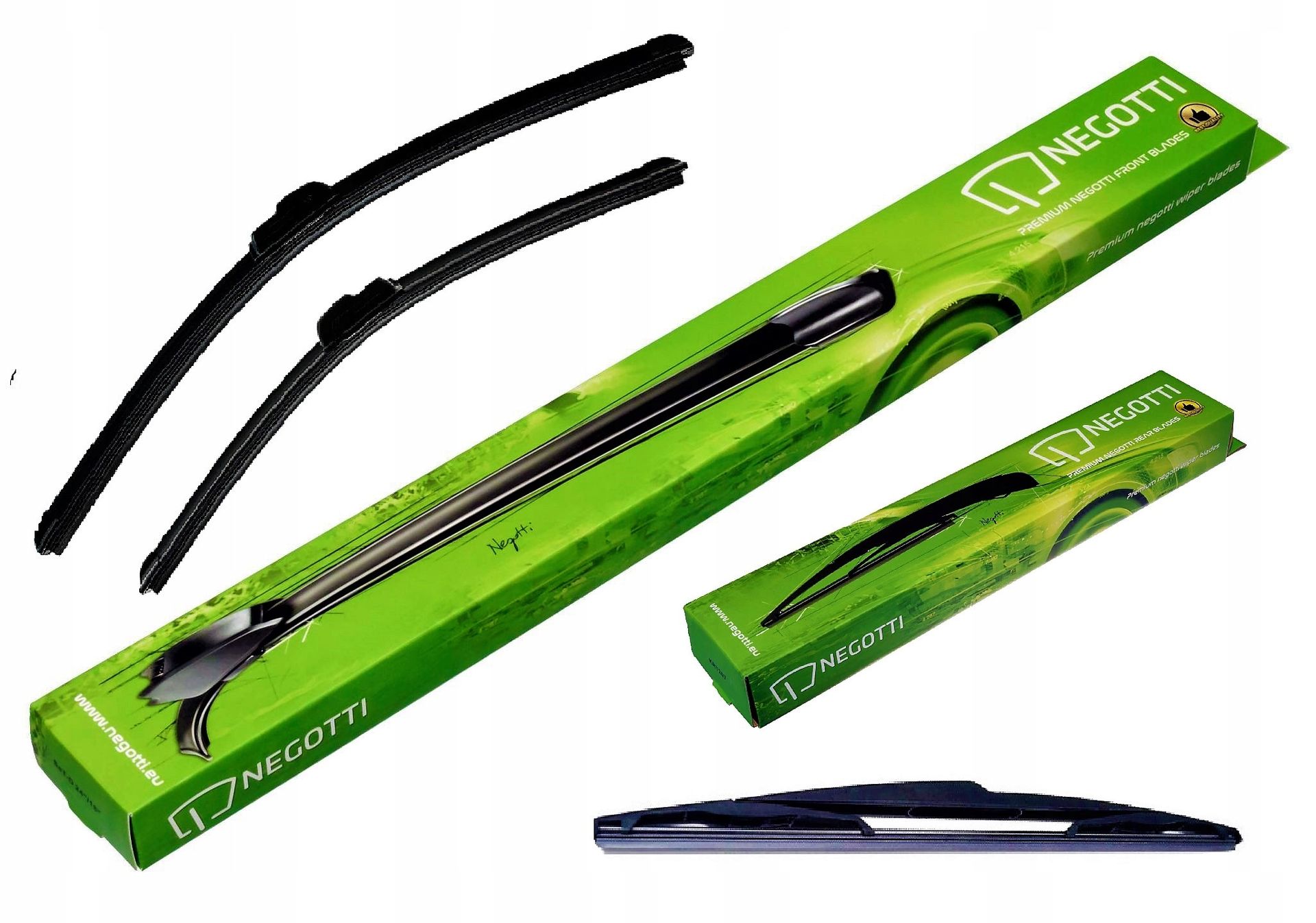 Wycieraczki pióra przód tył do Fiesta MK7 VII 12-