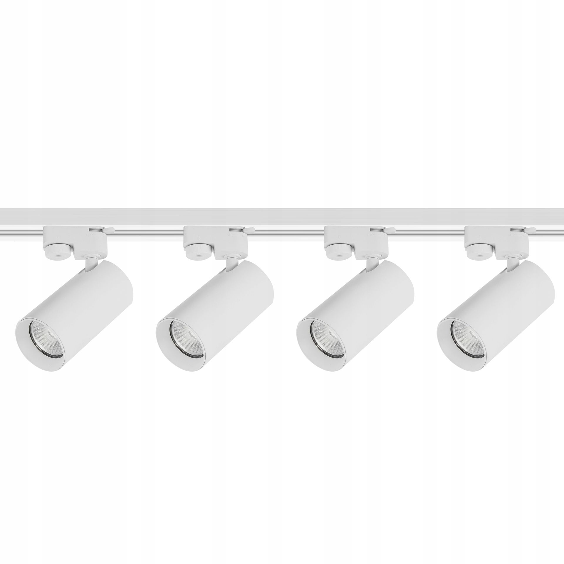 Zestaw 4x Lampa Led Reflektor GU10 Szynoprzewód 2M