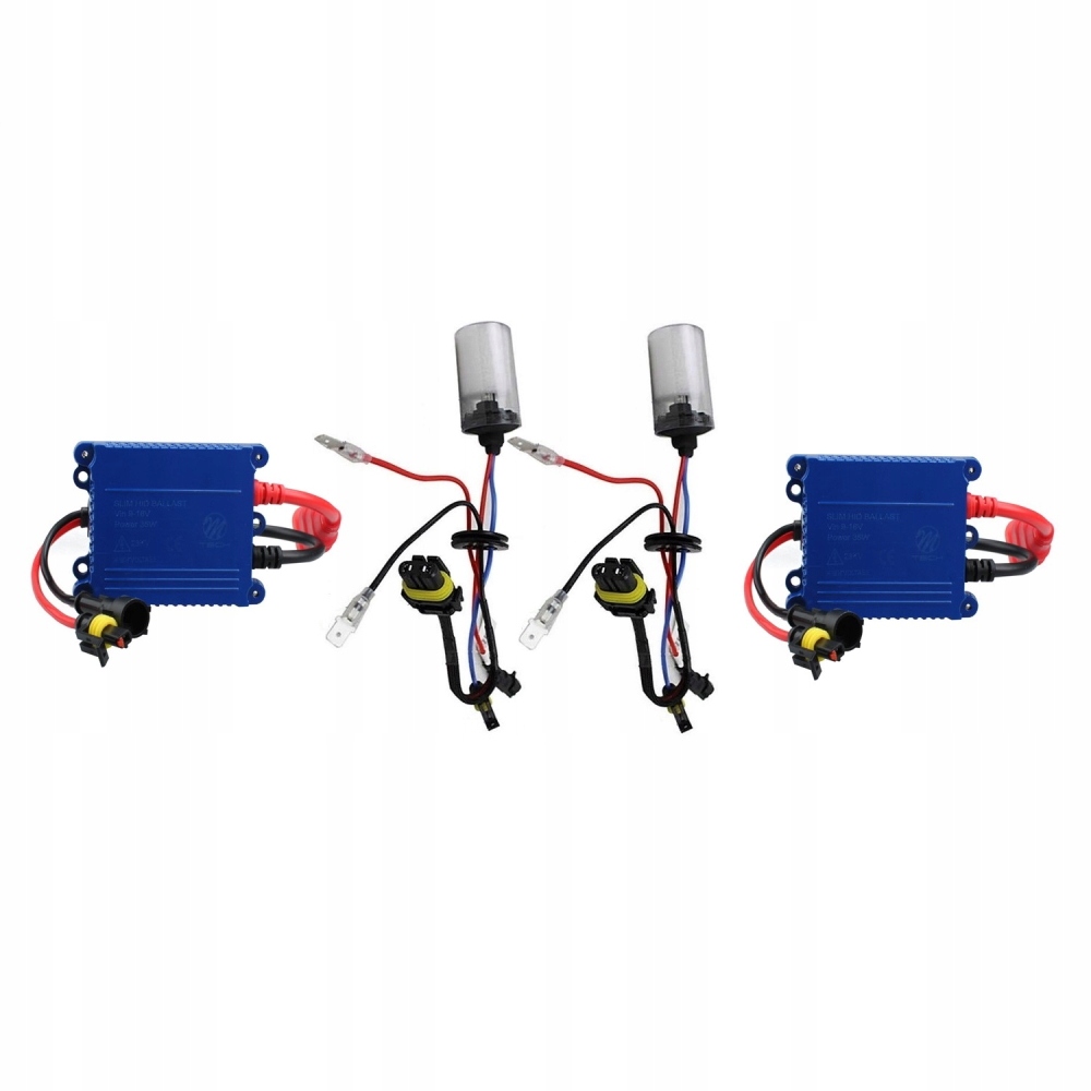 Zestaw xenon Hid H7 cyfrowy żarniki slim M-tech