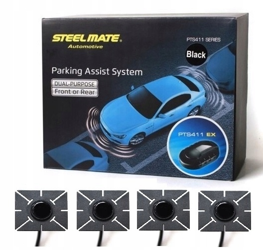 Czujnik cofania Steelmate PTS411EX Flush Regulacja Sensory wpuszczane 16 mm