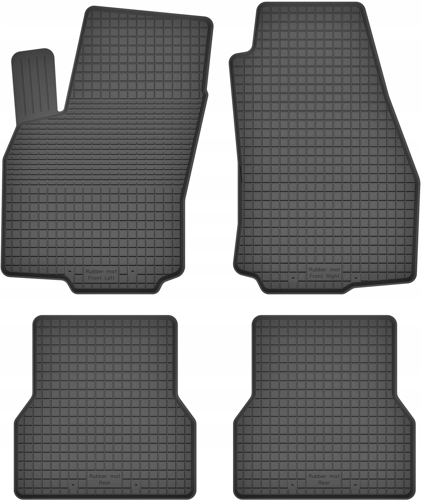 Dywaniki gumowe wycieraczki do Focus II MK2 04-11