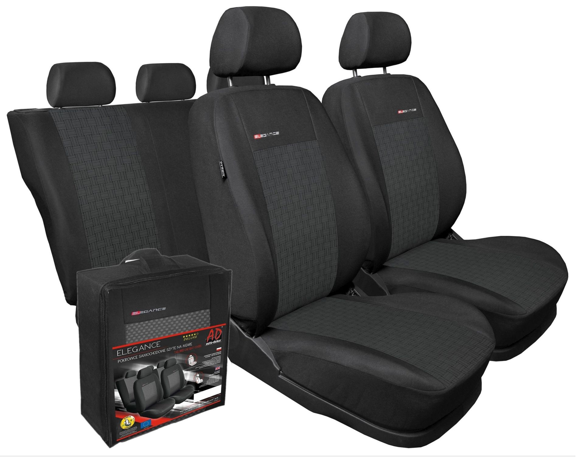 Seat Leon II 05-2012r Typowe Pokrowce Samochodowe