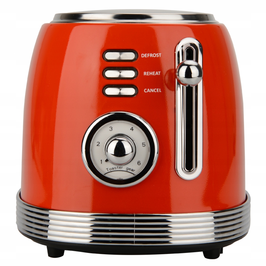 Toster Retro Chrom 2 Tosty, 6 Poziomów, 850W