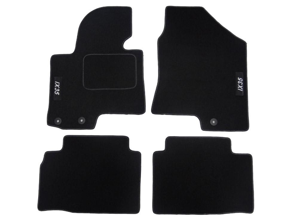 Hyundai IX35 IX 35 2010-2015 Dywaniki Welurowe 8mm