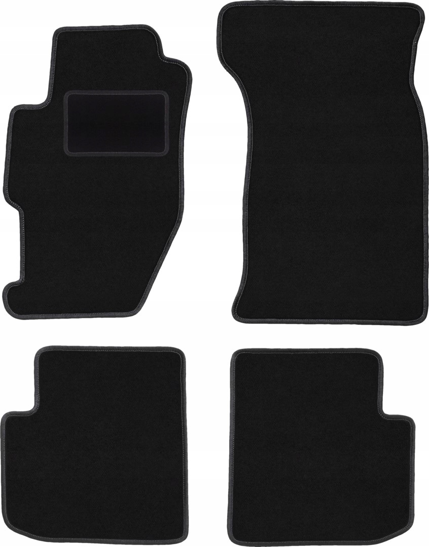 dywaniki czarne do: Honda Accord VI coupe 1998-2002