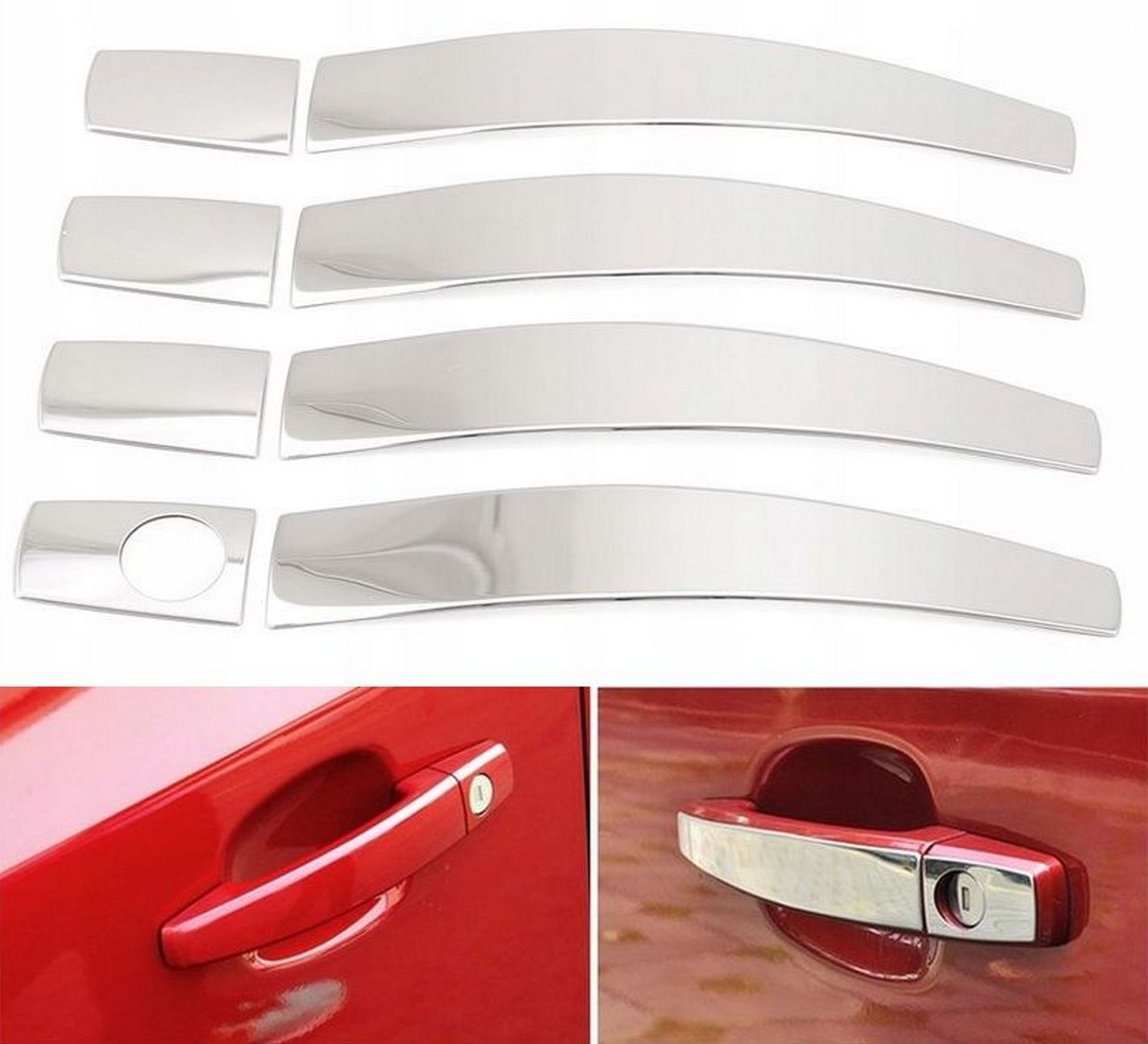 Nakładki Na Klamki Opel Astra J H Insignia Zafira B Mokka Meriva Chrom Stal