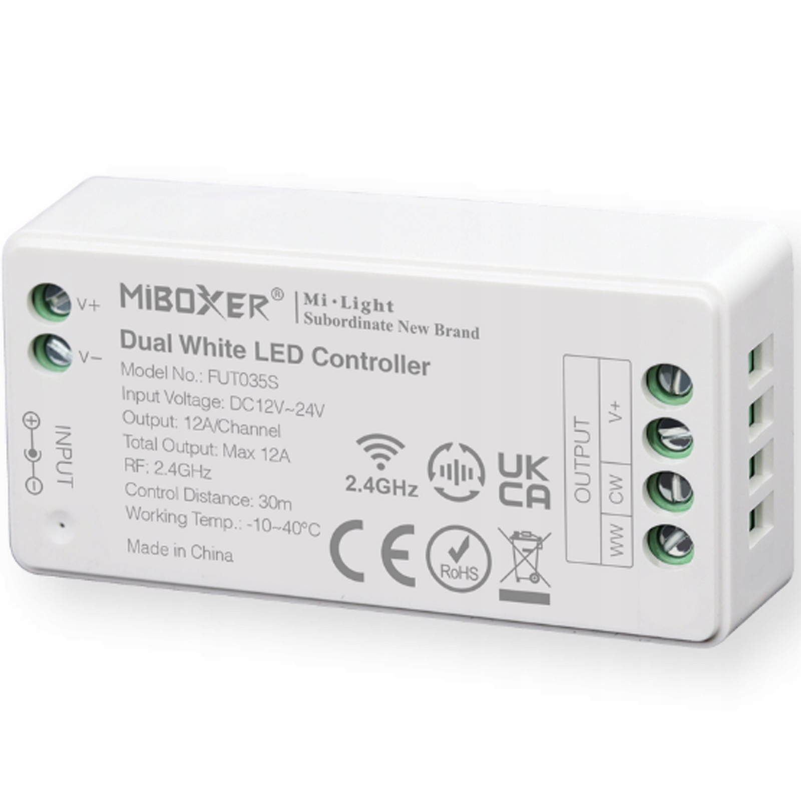 Sterownik Kontroler Led Cct WiFi FUT035S Milight